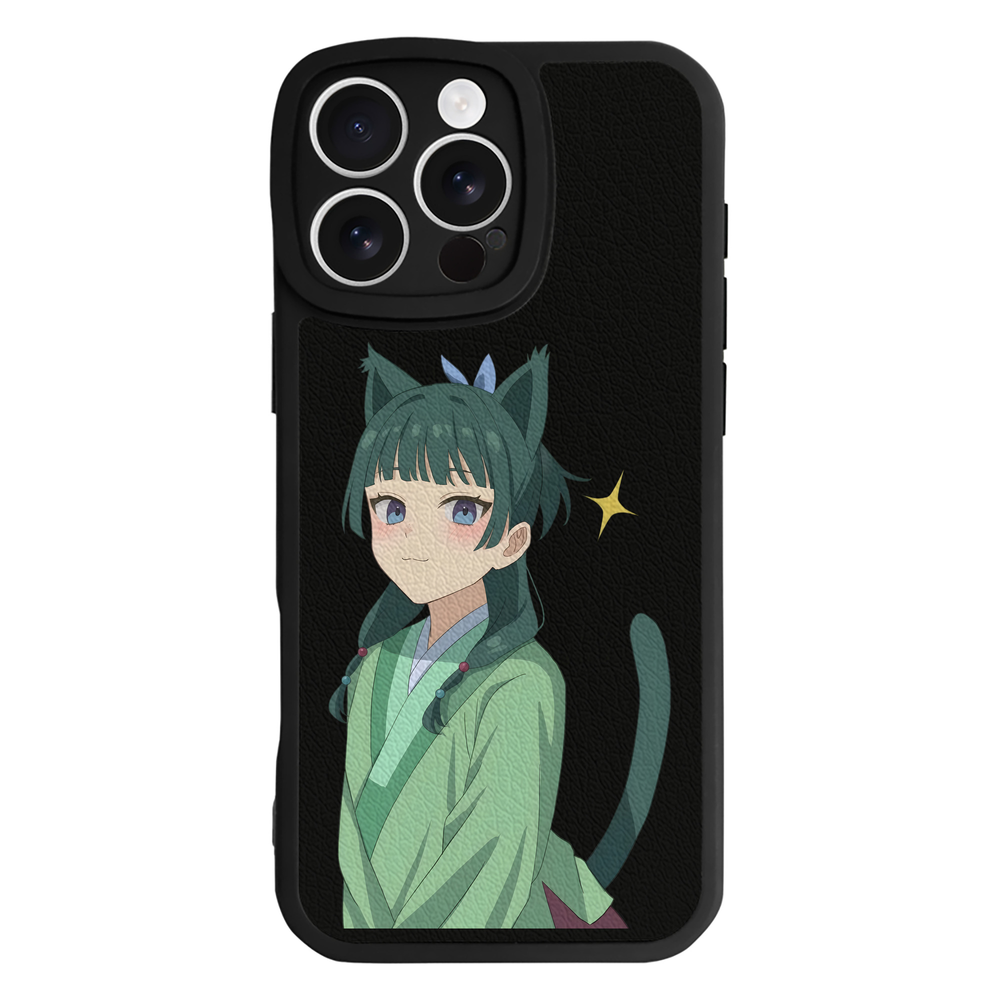 薬屋のひとりごと The Apothecary Diaries 【iPhone 16シリーズ対応】シリコンスマホケース（レザー調） 材質：シリコン